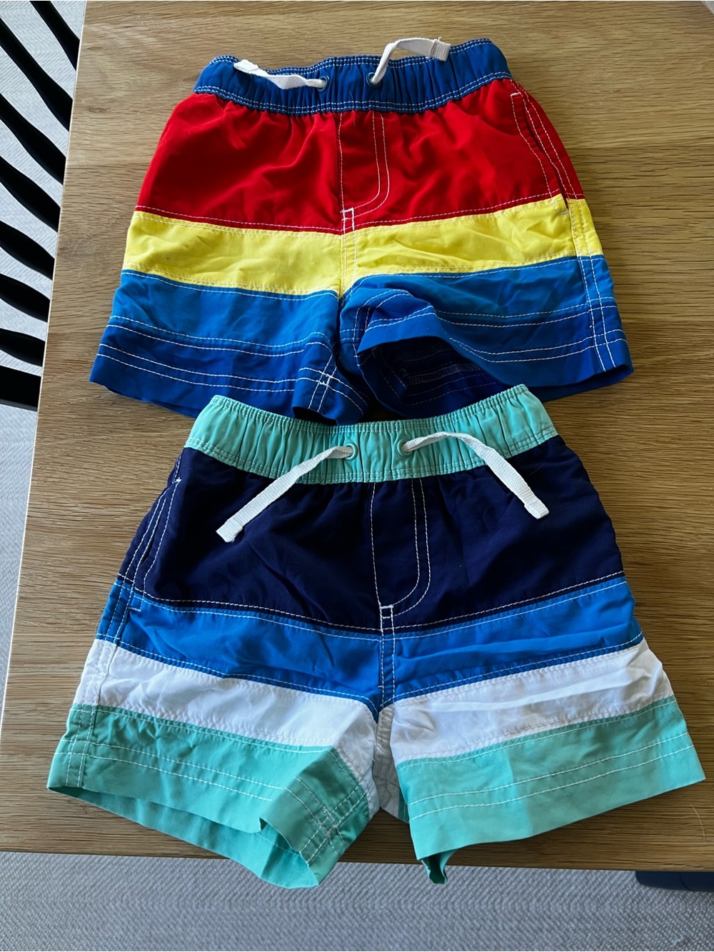 Hannah Andersson Swim Shorts lot of 2 (2T)